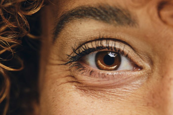 Macro Closeup of a Woman's Eye