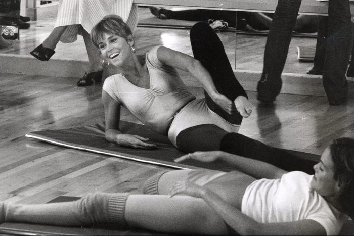 Jane Fonda at Opening of Workout Exercise Gym - September 13, 1979