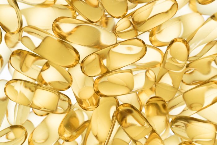 Fish Oil Pile Abstract