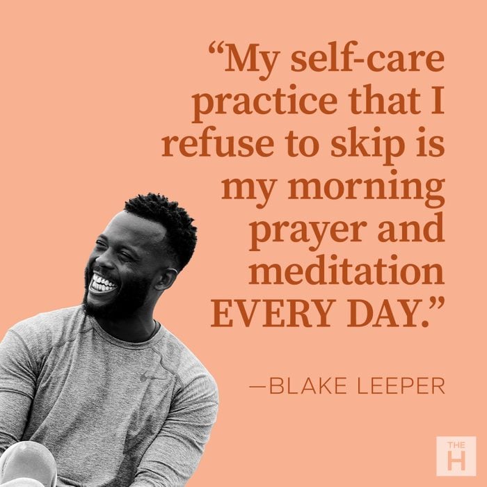 23 Celebs Self Care Secrets 18 Blake Leeper