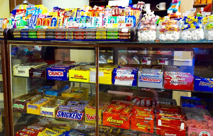 Candy Counter at an old fashioned store