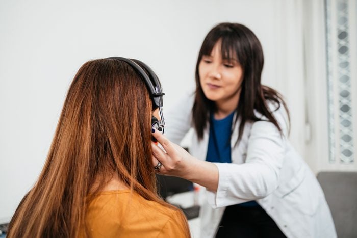 Medical hearing examination