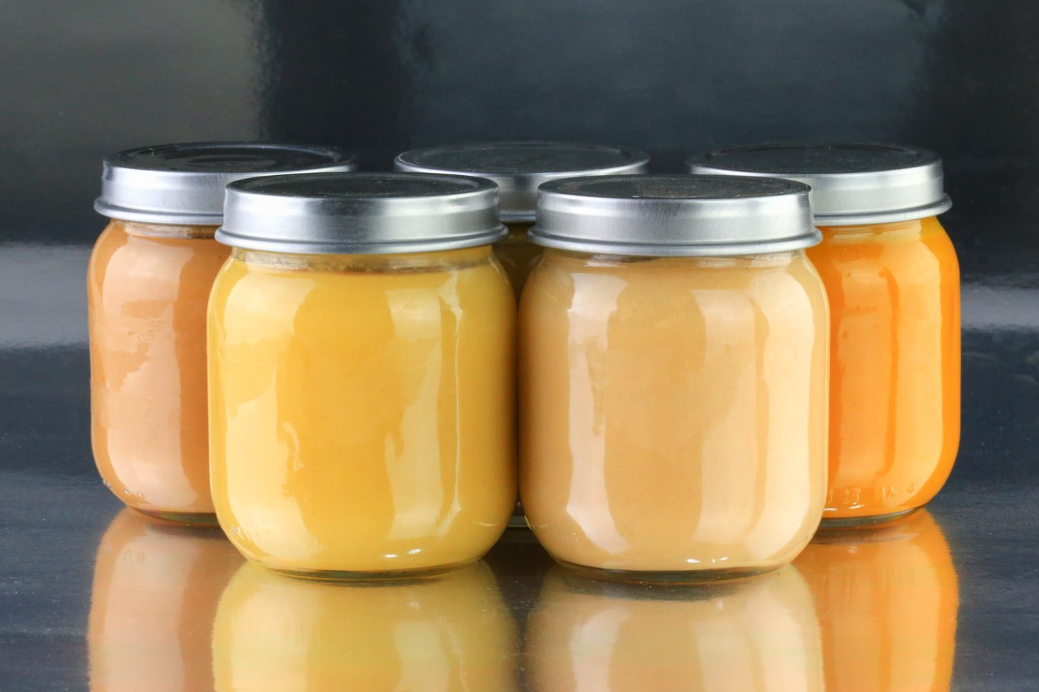 Canned Soft Pureed Food In Jars For Infants And Seniors