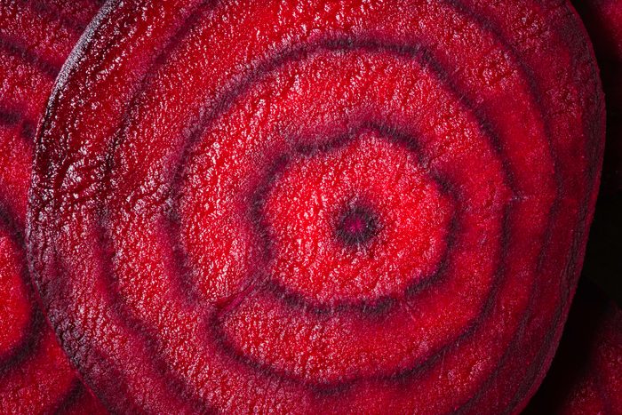 red beetroot close up