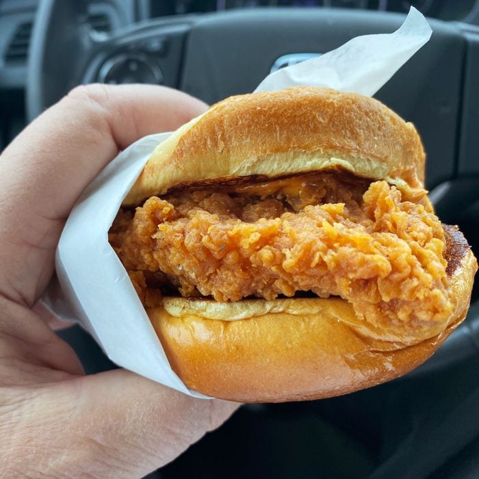 Chick-fil-A crispy Chicken Sandwich